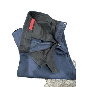HUGO Boss Pants Mens 34X30 Dark BlueZipped Formal Business